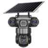 VRT-VTS28-W-F (Support WIFI) 2.8 inch WIFI Solar PTZ 3 Lens Camera-6.0MP