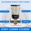 VRT-LD003-G-F 3 inch 4G Solar PTZ 3 PTZ Camera+Streetlight-6.0MP (6PCS Dual Core LED)