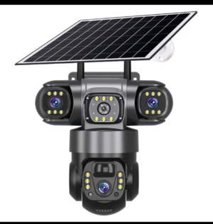 VRT-VTS28-W-F (Support WIFI) 2.8 inch WIFI Solar PTZ 3 Lens Camera-6.0MP