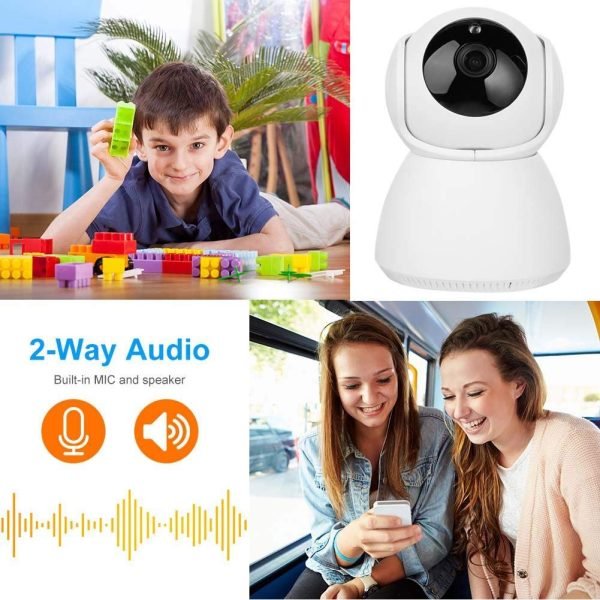 5 VRT- Q9X-L Security Camera Indoor 1 million pixels WIFI Snowman Shake Head Machine